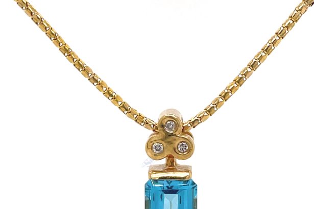 Jewelry Featuring Stunning Blue Cubic Zirconia