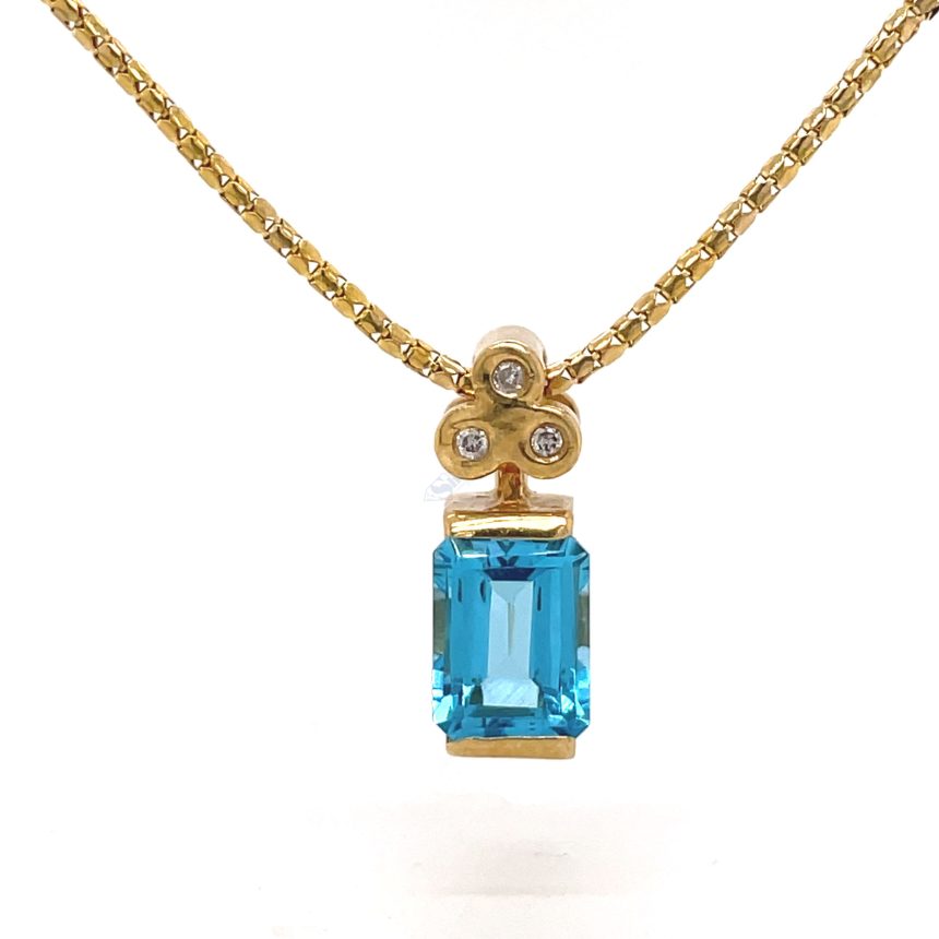 Jewelry Featuring Stunning Blue Cubic Zirconia